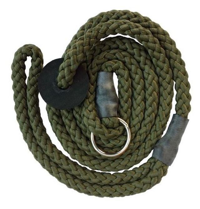 Huvudbild Retrieverkoppel Nylon Olive Längd ca 150 cm Diameter 8 mm