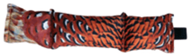 Huvudbild Tygdummy 3-delad Vikt ca 250 g Längd ca 34 cm Bredd ca 8 cm Small Fasanmönstrad