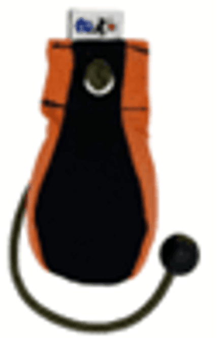 Huvudbild Dummyboll Ca 250 g Rephandtag Svart/orange